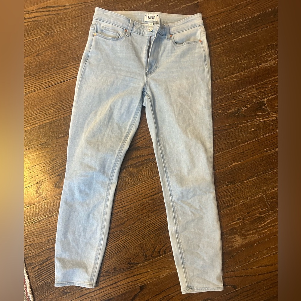 Paige Hoxton Crop Broadway Jeans